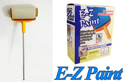 NEW Wall EZ Paint Roller Brush Kit With Extension Poles