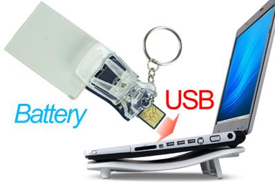 2 x Mini Universal USB Mobile Phone Battery Charger