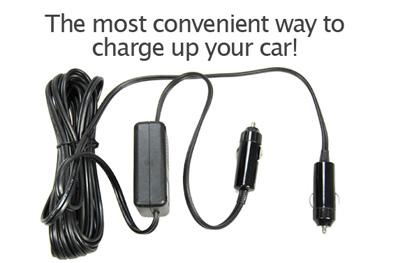 Car To Car Battery Charger Cable--Cigarette Lighter To Cigarette Lighter Quick Start Charging Kit