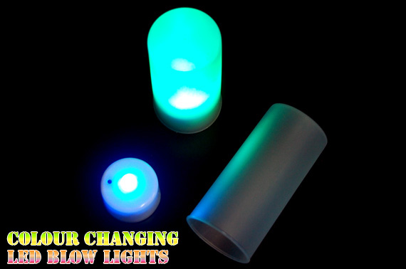 FREE Ozstock Day: Blow Sensitive Colour Changing LED Candle 2 Pack