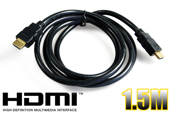 FREE Ozstock Day: Quality 1.5m Gold Plated HDMI Cable
