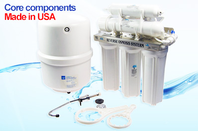 5-Stage Reverse Osmosis Water Purifier Filter System