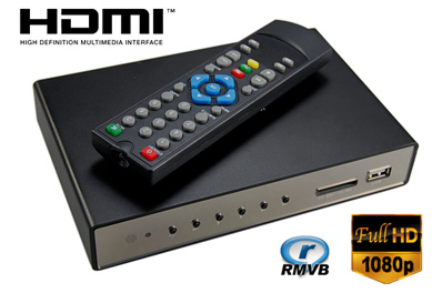 Hyundai V9t Full HD 1080p USB and Memory Card Media Player