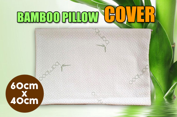 Bamboo Pillow Fabric Cover 60cmx40cm
