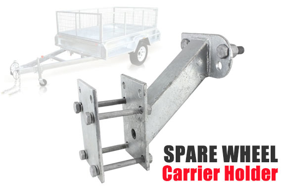 Spare Wheel Carrier Holder for Trailer Caravan Boat