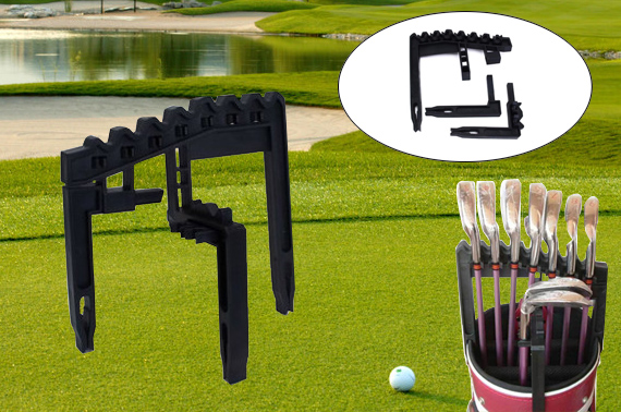 Golf Iron Holder - Holds 9 Golf Irons