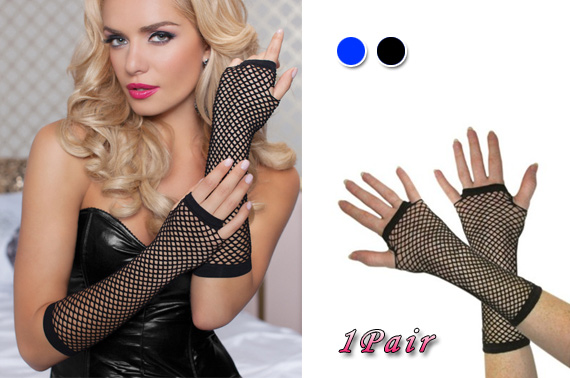 FREE Ozstock Day: Sexy Fishnet Fingerless Long Gloves