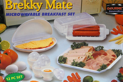 Super FREE Ozstock Day: 12 Piece Brekky Mate Microwavable Breakfast Set