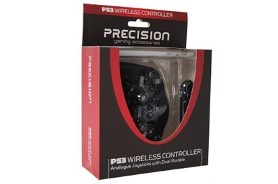 Precision 2.4GHz PS3 Wireless Controller Dual Rumble