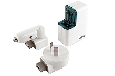 LASER Portable USB Power Pack--Built-in Battery