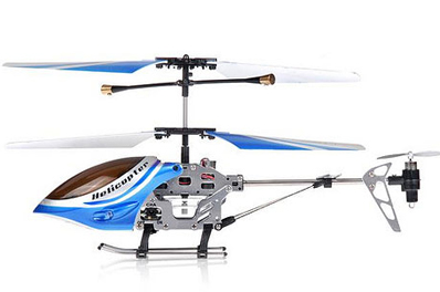 3 Channel Falcon X RC Helicopter with LED Strobe Light and Alloy Body