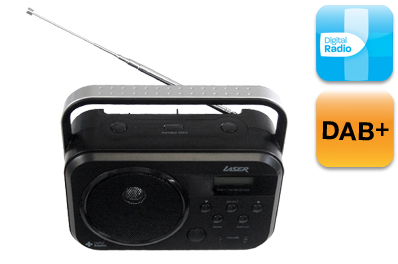 LASER DG200AM DAB+/FM/AM Portable Digital Radio