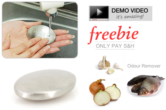 FREE Ozstock Day: Incredible Stainless Steel Soap - Odour/Smell Remover