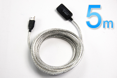 5 Metre (16 Foot) Male Type A to Female Type A USB2.0 Extension Cable