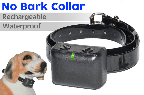 Waterproof Rechargeable Automatic Anti Bark Pet Collar