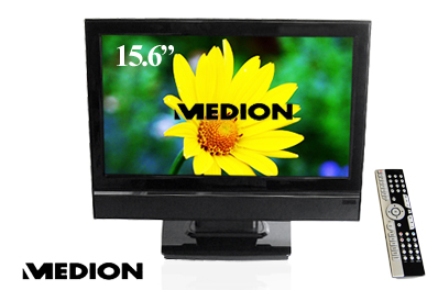 MEDION 15.6 Inch LCD TV/Monitor with BONUS DVB-T Antenna