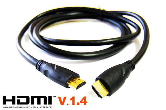 Free Ozstock Day: 1.8M HDMI V1.4 Cable with Gold Plated Connectors