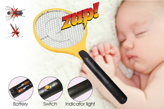 2x Mosquito/Bug Electronic Zapper Bat