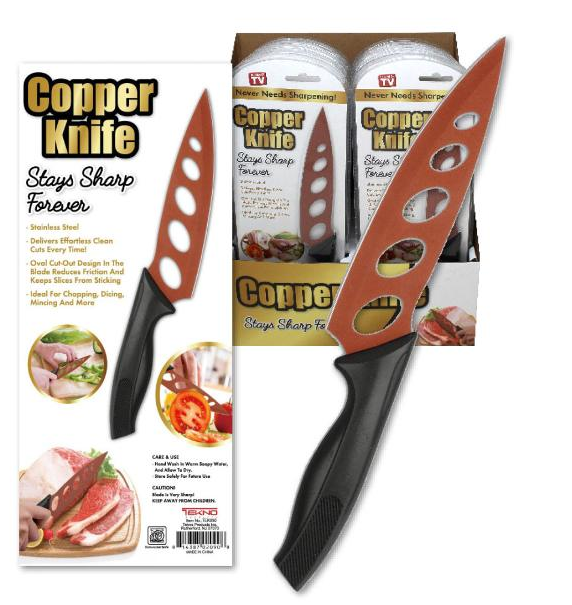 Copper Knife Never Needs Sharpening Stay Sharp Forever