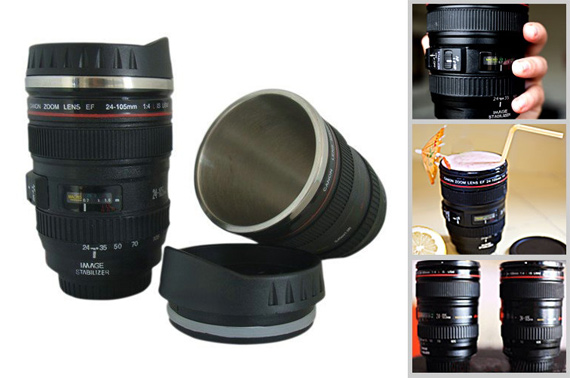 Super Deal: Camera 24-105mm Lens Stainless Steel Coffee Mug