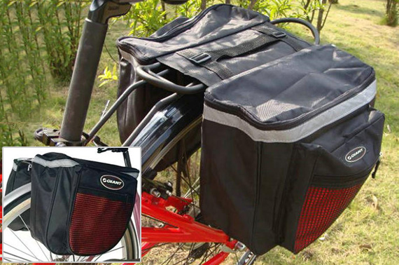 Rainproof Double Sided Bicycle Rear Rack Bag