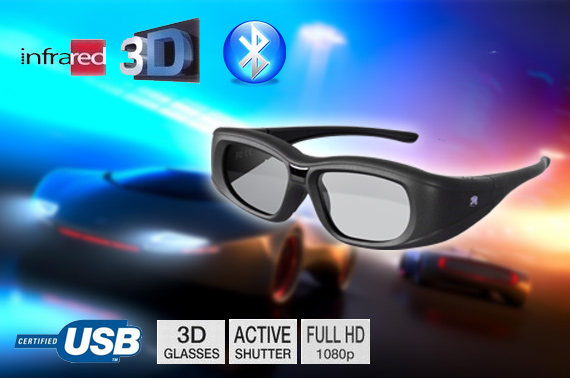 Super Deal: BRAND NEW 3D Active Shutter Glasses for 3D TV