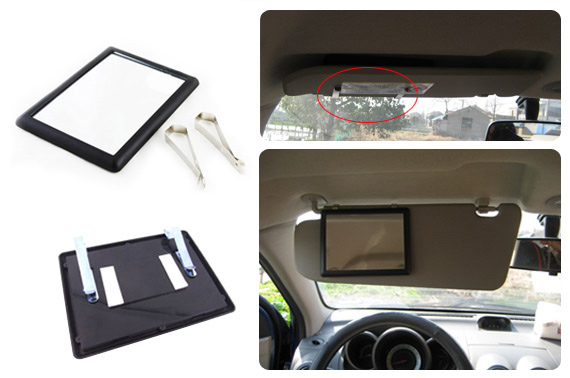 FREE Ozstock Day: In-Car Sun Visor Clip-On Make-up Mirror