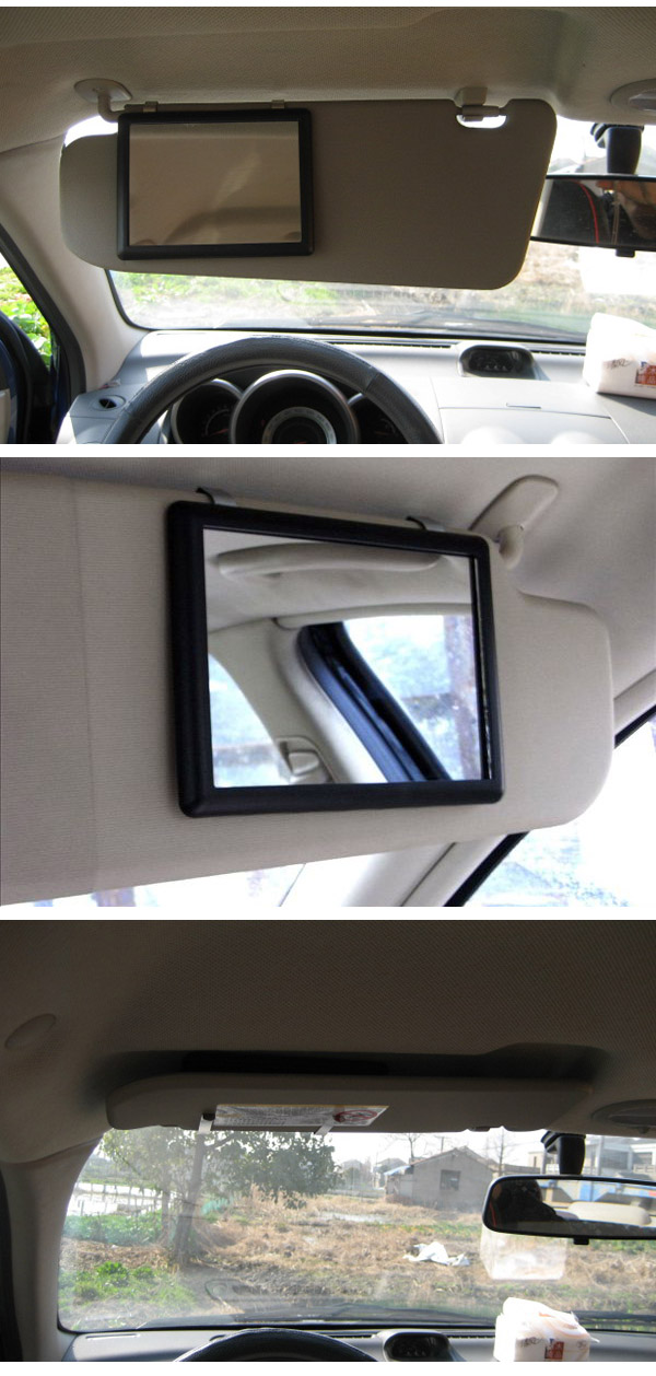 FREE Ozstock Day InCar Sun Visor ClipOn Makeup Mirror