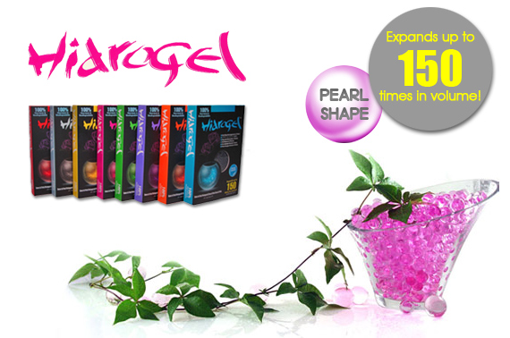 Super FREE Ozstock Day: 4 x 10g Pack of Expandable Odorless and Colourful Hidrogel Water Beads