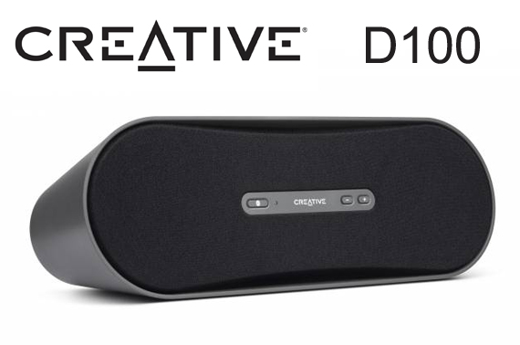 Super Deal: CREATIVE D100 Wireless Bluetooth Speaker System (Black)
