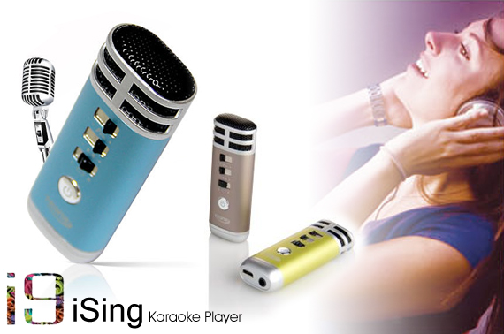 iSing i9 Pocket Karaoke Player for iPhone/iPad/Mobile Phone/PC/MP3/MP4