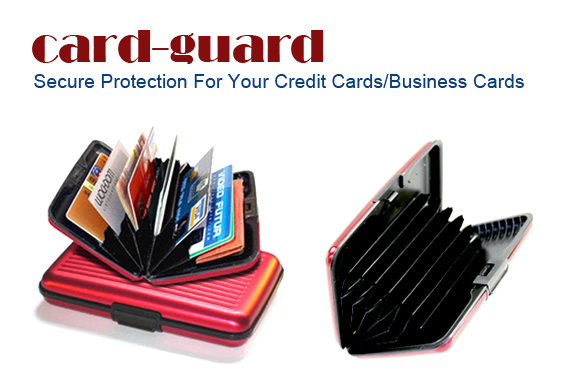 FREE Ozstock Day: Card Guard - The Cool Looking Credit Card/Business Card Case
