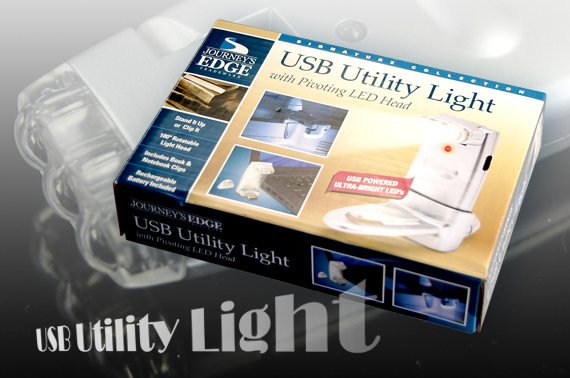 FREE Ozstock Day: Quality Rechargeable LED Utility Light with Pivoting Head