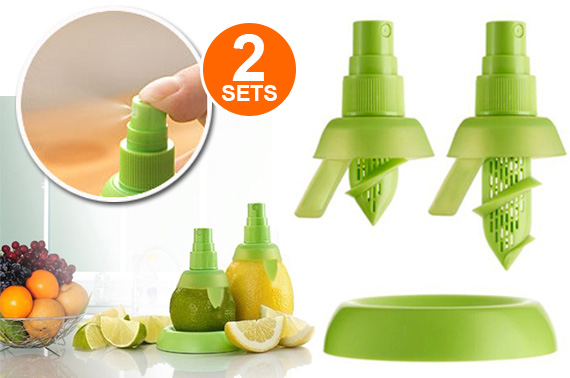 2x 3 Pieces Mini Juice Sprayer
