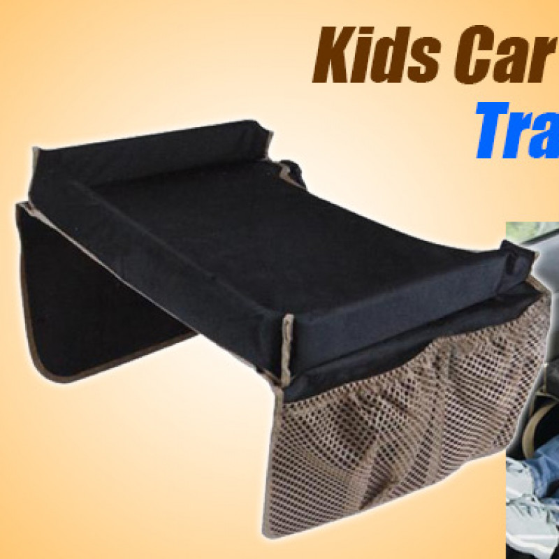 Portable Safety Kids Car Seat Travel Tray