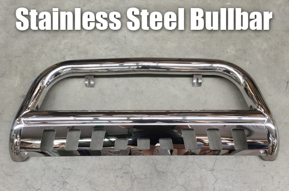 Stainless Steel Bullbar Skid Guard for ISUZU D-Max 13-16