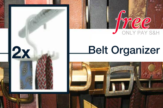 FREE Ozstock Day: 2 x Belt Organizers