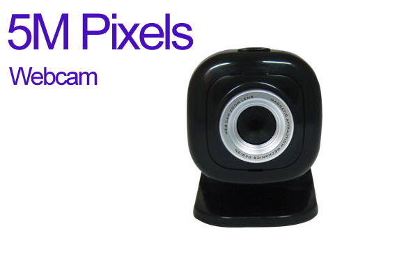 5MP LASER USB Smart Webcam Easycam black