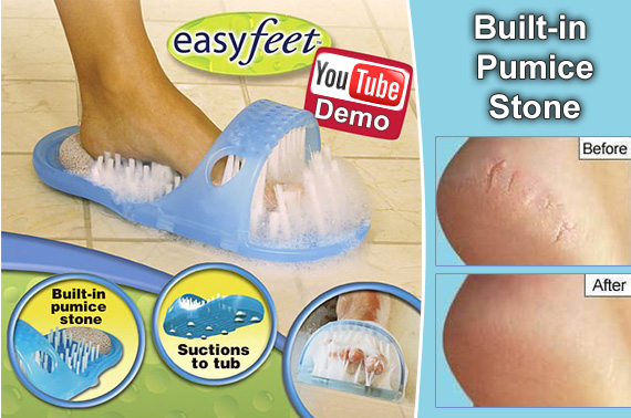 EASY FEET Foot Cleaner and Massager