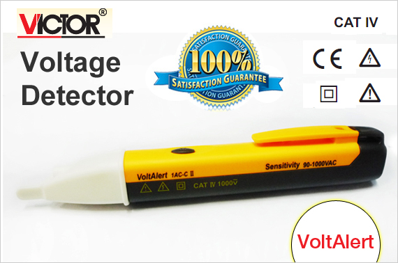 VICTOR Pocket-Sized Voltage Detector with VoltAlert Technology