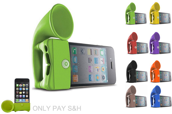 FREE Ozstock Day: Silicone Horn Stand for iPhone4