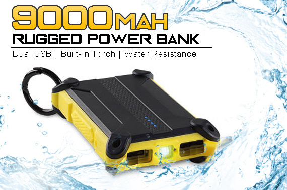 Factory Repacked Workzone 9000mAh Rugged Power Bank