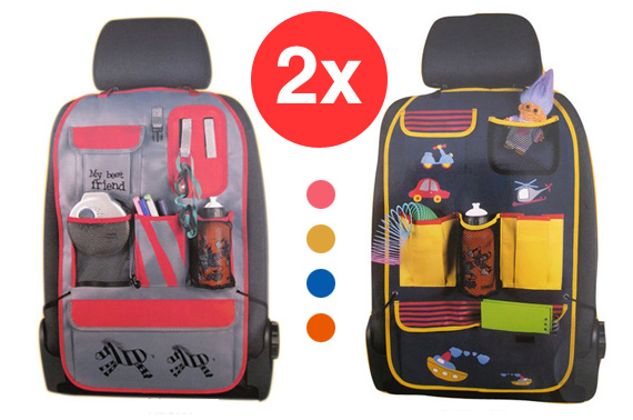 2x Multifunctional Car Seat Organiser