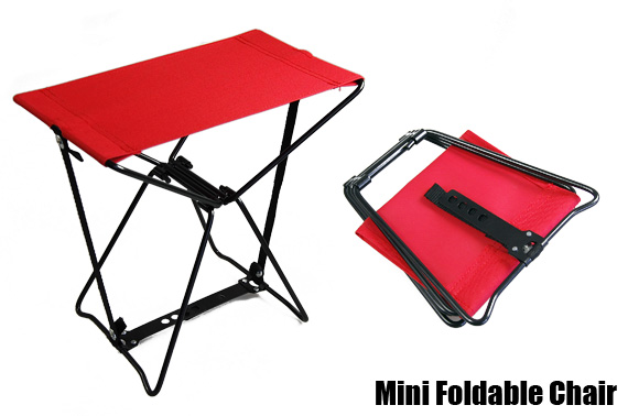 Super FREE Ozstock Day: Mini Foldable Smart Chair with Carry Pouch - Seat Anywhere and Anytime
