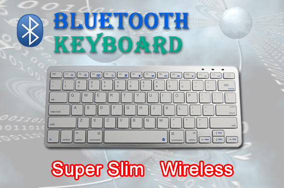 Super Slim Mini Bluetooth Wireless Keyboard