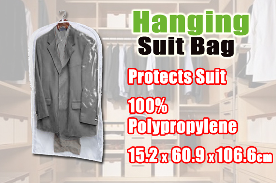 FREE OzStock Day: Hanging Suit Bag with Zipper