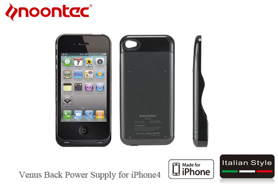 Noontec Venus Apple iPhone 4S/4 Battery Pack - Black