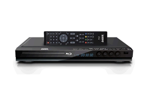 LASER Blu-Ray DVD CD Player 1080P HD 24 FPS BLU-BD1080