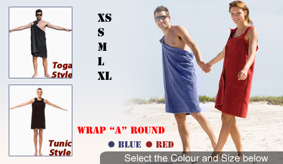 Wrap A Round Towel - Wear It!