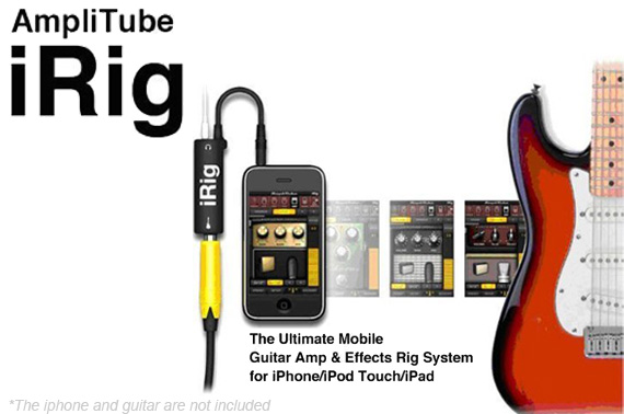 AmpliTube iRig - iPhone/iPad/iPod Touch Guitar Interface